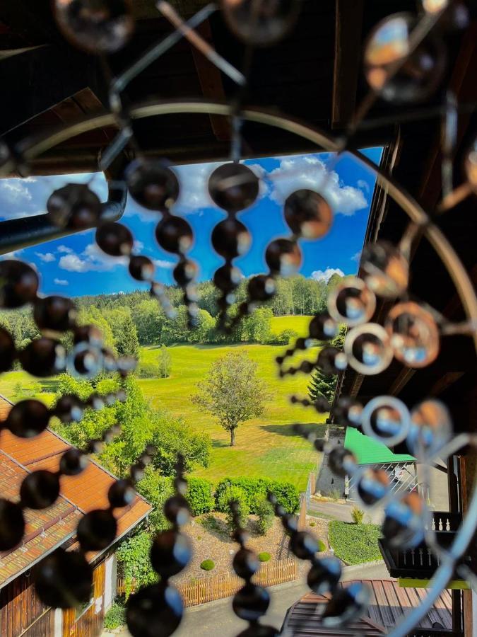 Landhotel Gruenwies -Bonsai-Wellness Garni (Adults Only) Lohberg Luaran gambar