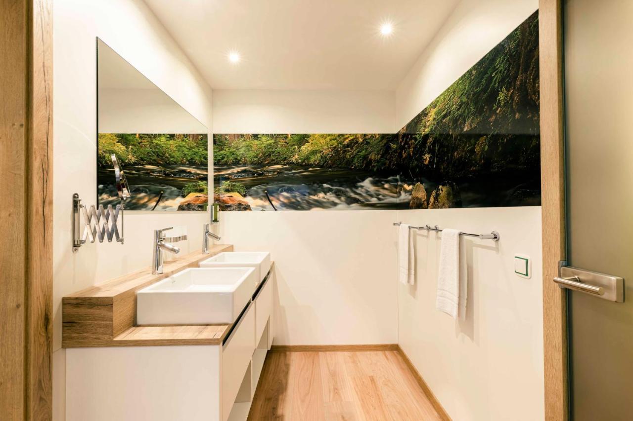 Landhotel Gruenwies -Bonsai-Wellness Garni (Adults Only) Lohberg Luaran gambar
