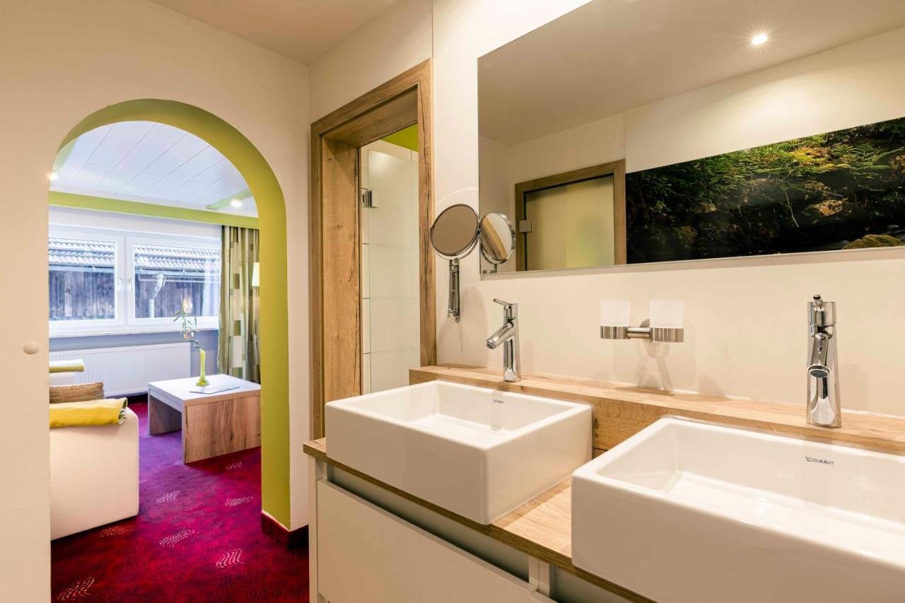 Landhotel Gruenwies -Bonsai-Wellness Garni (Adults Only) Lohberg Luaran gambar