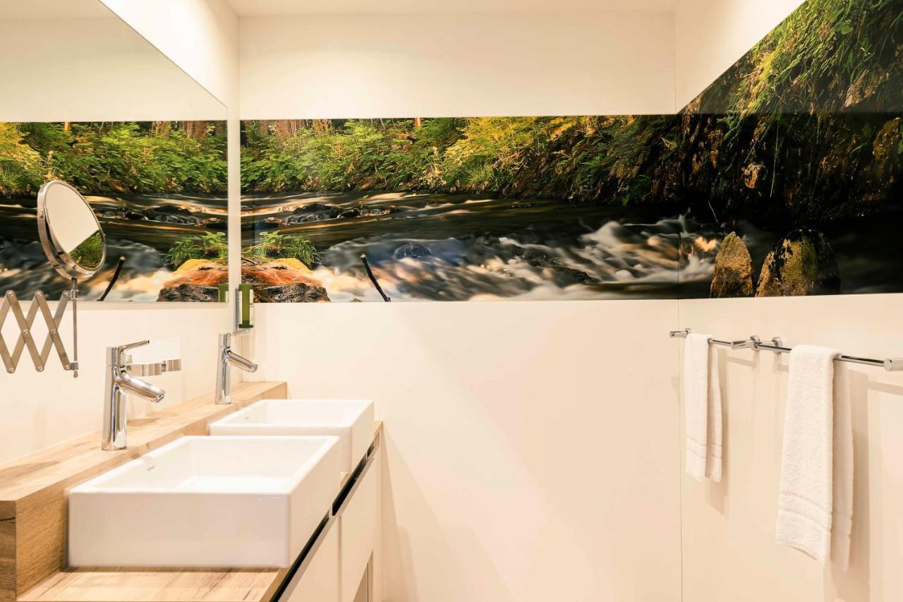 Landhotel Gruenwies -Bonsai-Wellness Garni (Adults Only) Lohberg Luaran gambar
