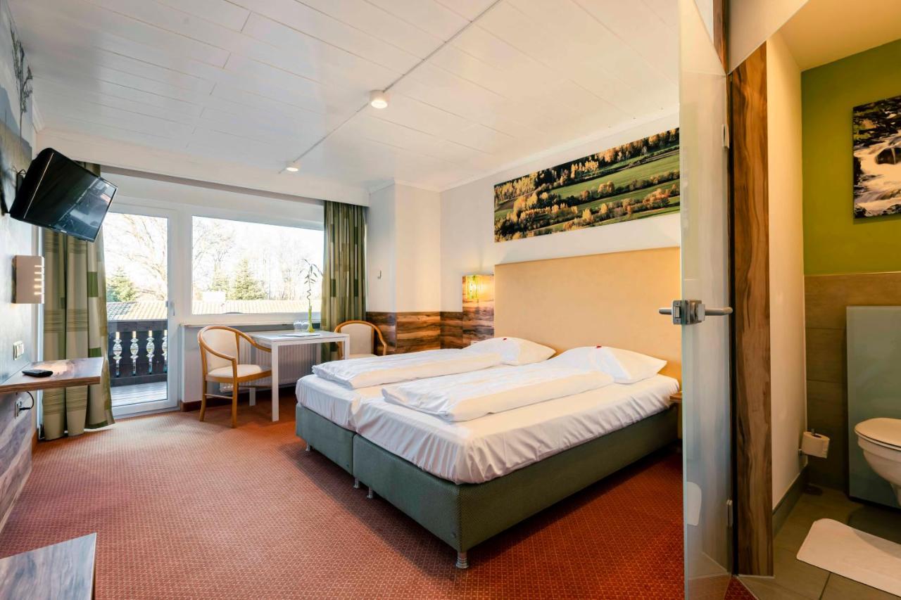 Landhotel Gruenwies -Bonsai-Wellness Garni (Adults Only) Lohberg Luaran gambar
