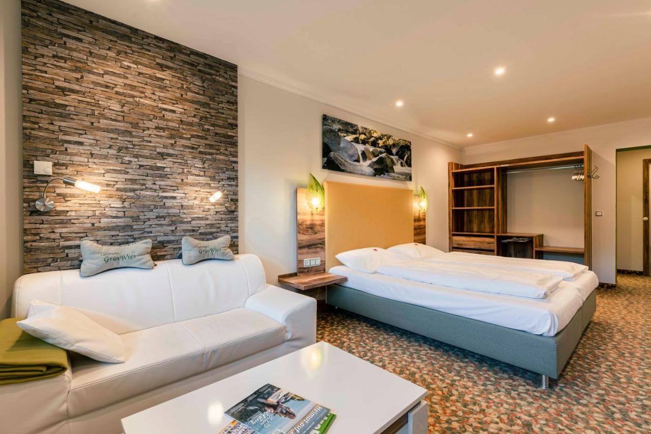 Landhotel Gruenwies -Bonsai-Wellness Garni (Adults Only) Lohberg Luaran gambar