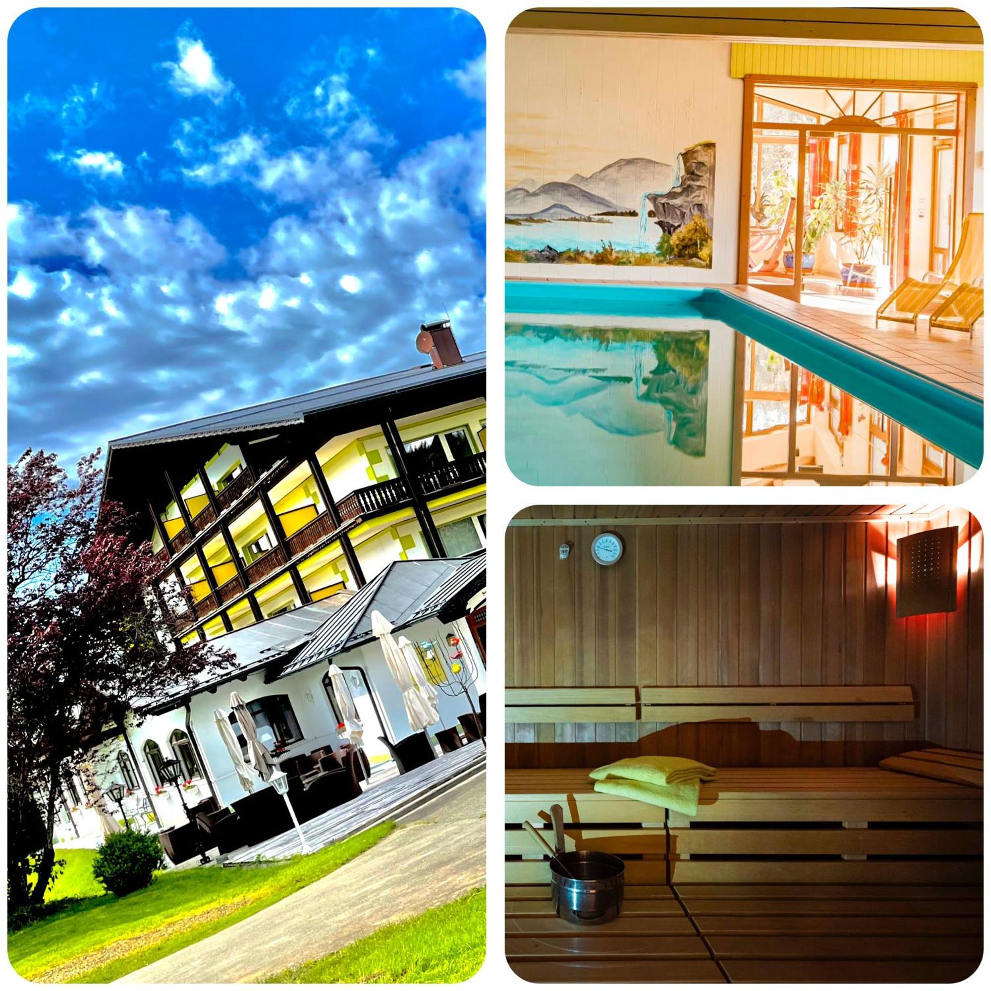 Landhotel Gruenwies -Bonsai-Wellness Garni (Adults Only) Lohberg Luaran gambar